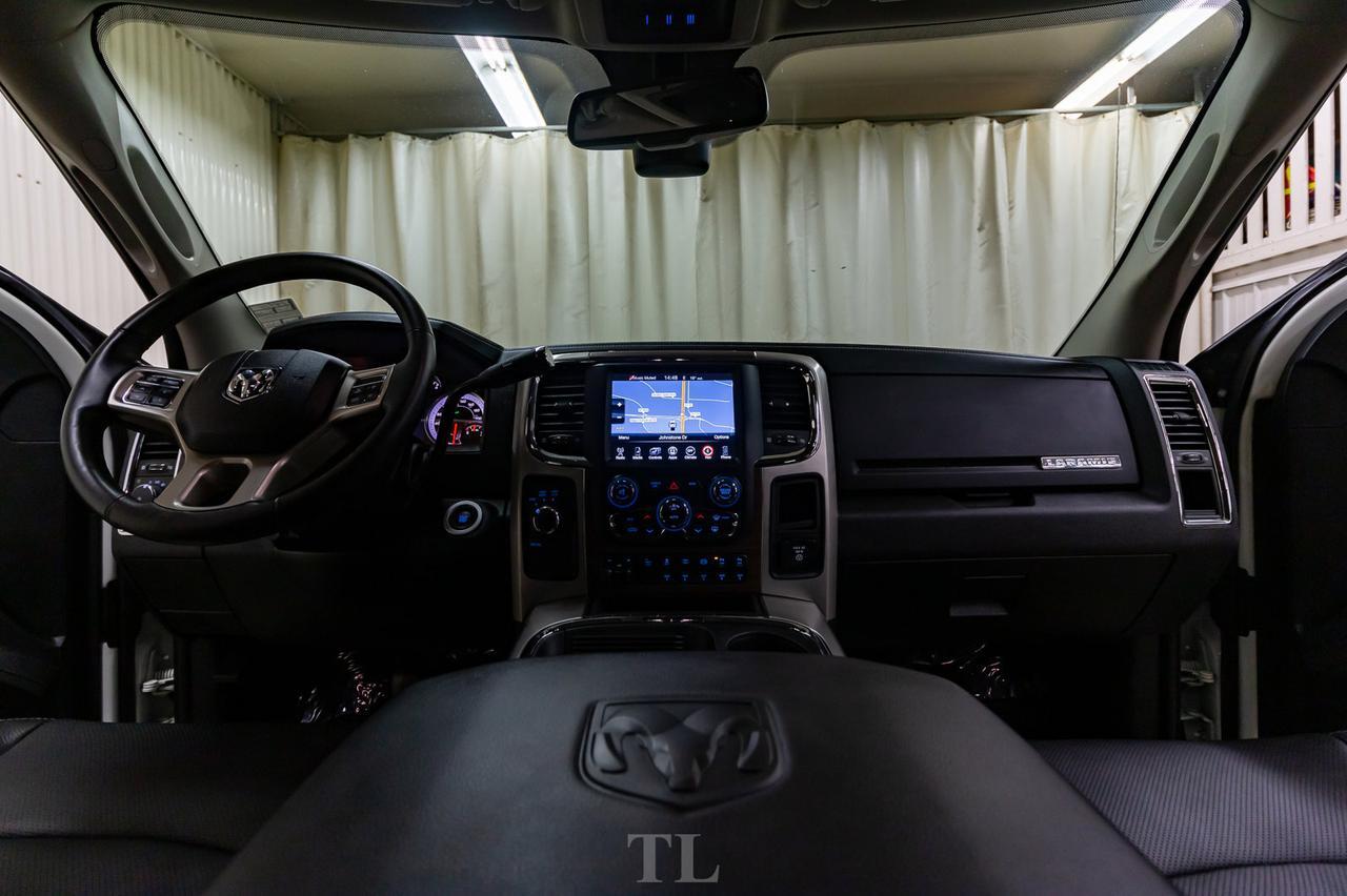 2017 Ram 3500 4x4 Crew Cab Laramie Dually Diesel AISIN Leather Roof Nav Red Deer AB