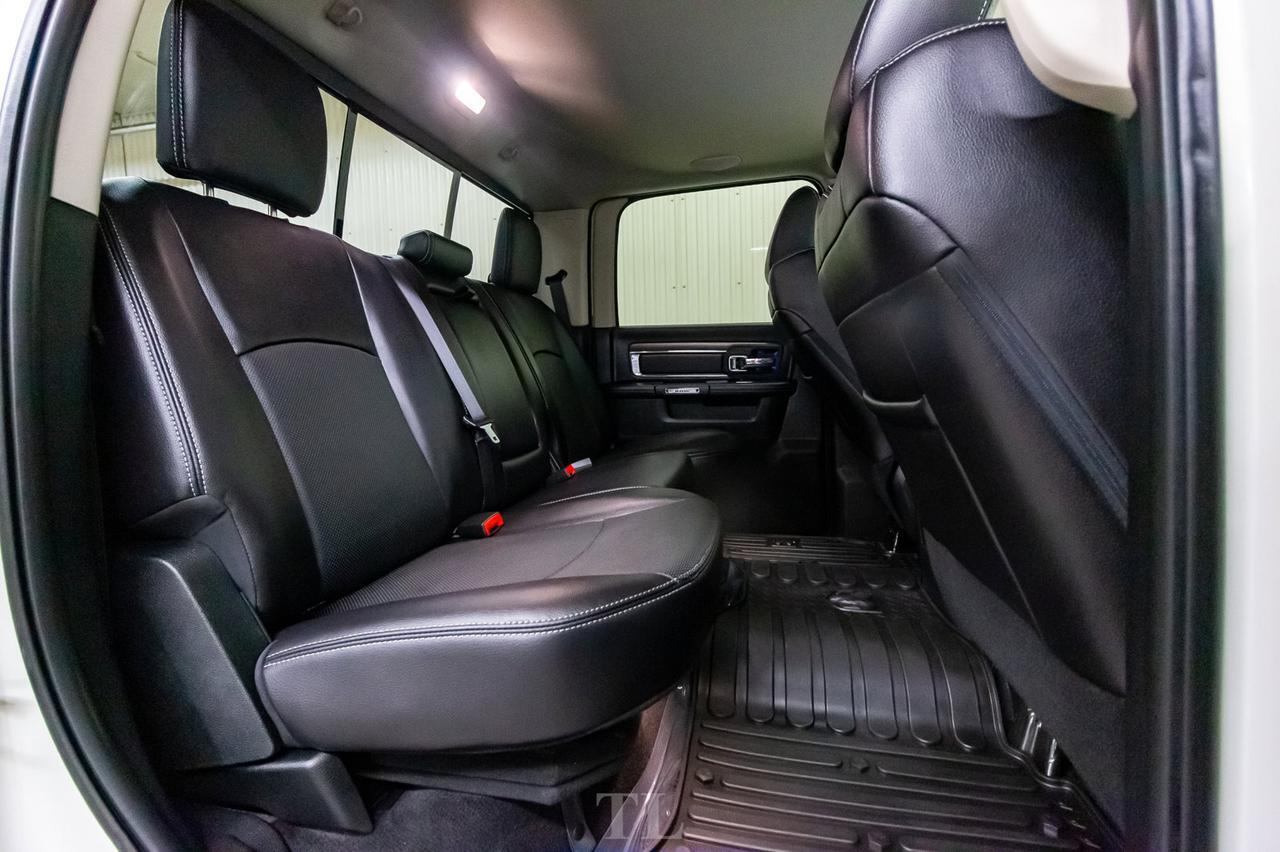 2017 Ram 3500 4x4 Crew Cab Laramie Dually Diesel AISIN Leather Roof Nav Red Deer AB