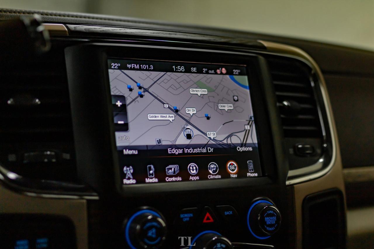 2017 Ram 3500 4x4 Crew Cab Longhorn Diesel AISIN  Leather Roof Nav Red Deer AB