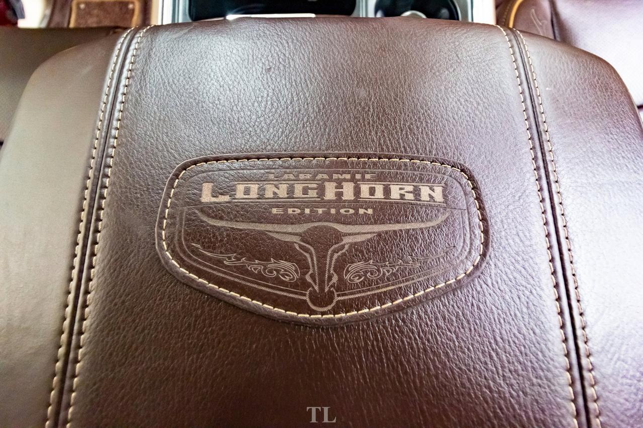 2017 Ram 3500 4x4 Crew Cab Longhorn Diesel AISIN  Leather Roof Nav Red Deer AB