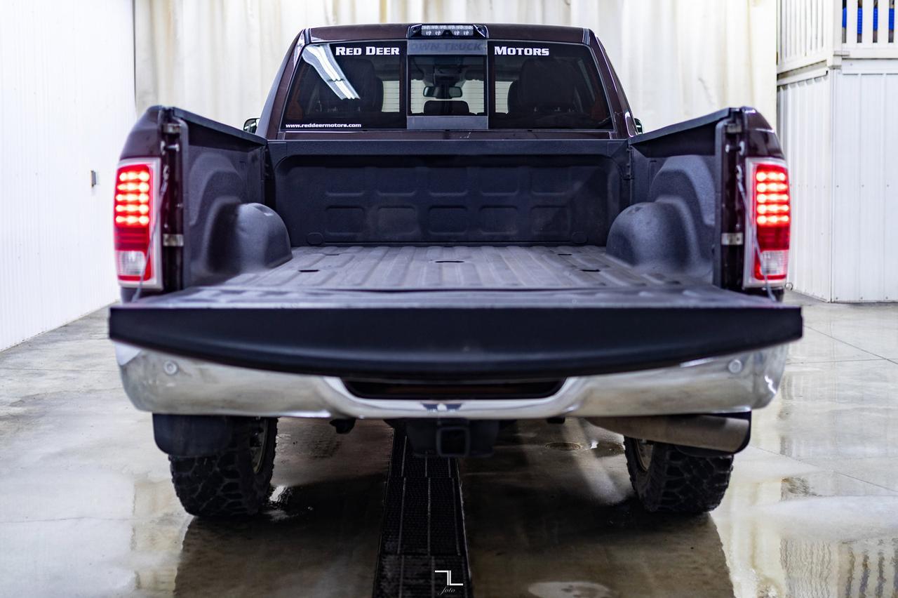 2017 Ram 3500 4x4 Crew Cab Longhorn Diesel Leather Roof Nav Red Deer AB