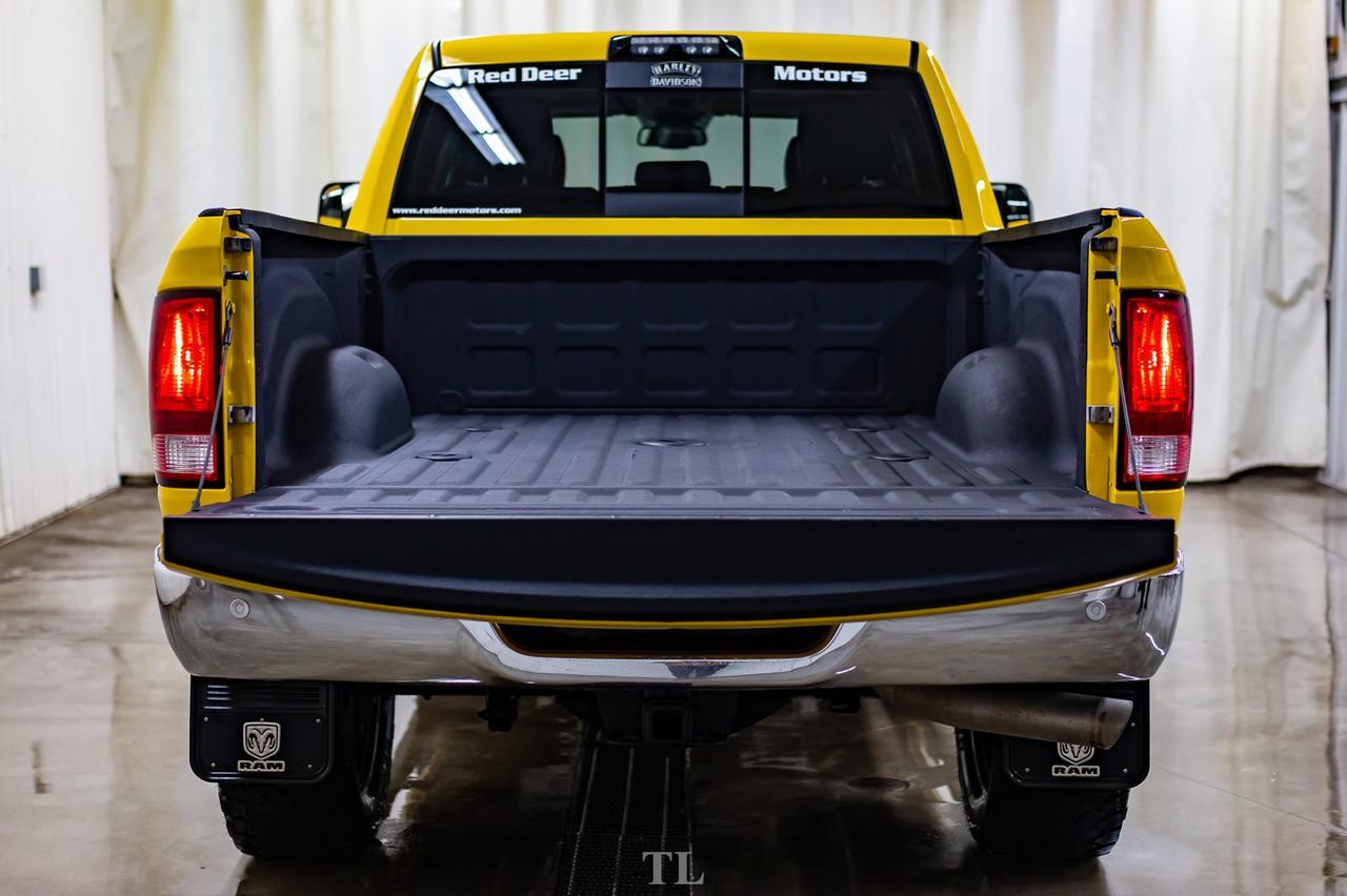 2017 Ram 3500 4x4 Crew Cab SLT Diesel Level Kit Leather Nav BCam Red Deer AB