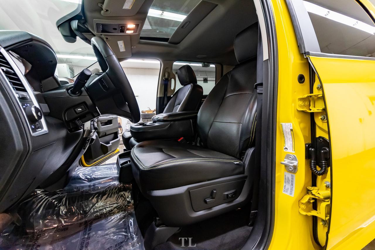 2017 Ram 3500 4x4 Crew Cab SLT Diesel Level Kit Leather Nav BCam Red Deer AB