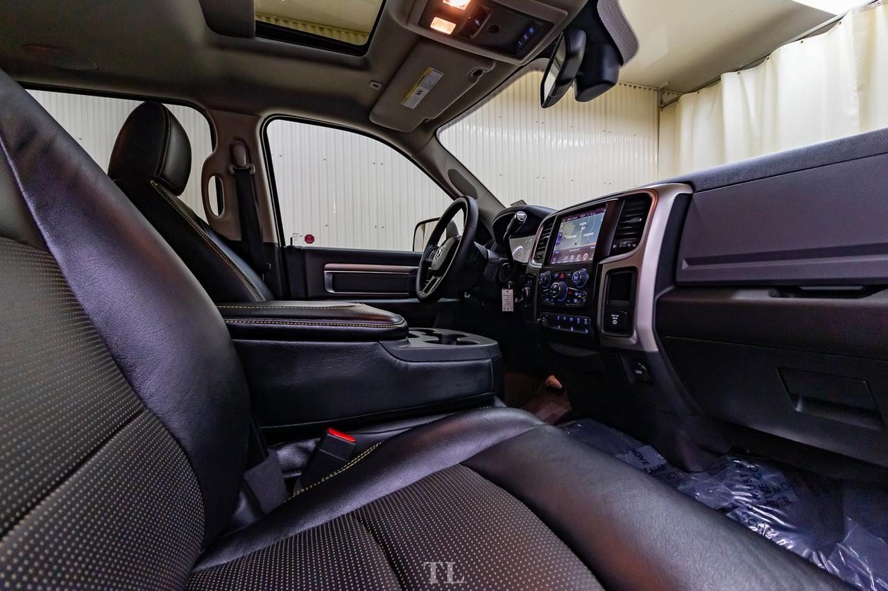 2017 Ram 3500 4x4 Crew Cab SLT Diesel Level Kit Leather Nav BCam Red Deer AB