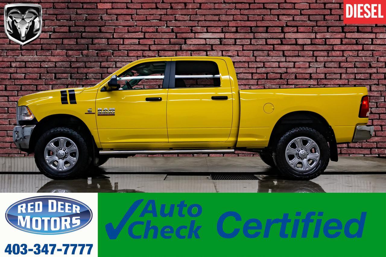 2017 Ram 3500 4x4 Crew Cab SLT Diesel Level Kit Leather Nav BCam