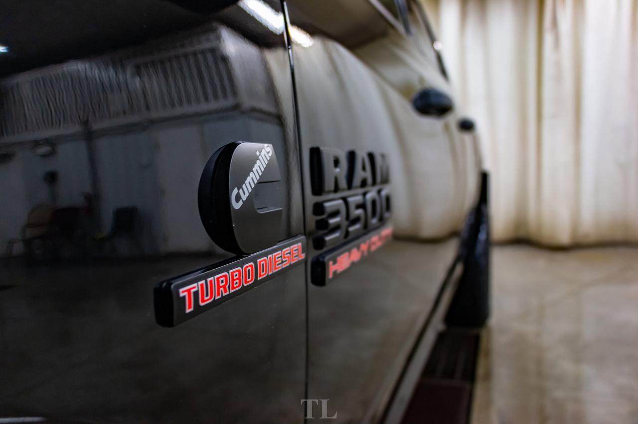 2017 Ram 3500 4x4 Crew Cab SLT Diesel Lift Roof Red Deer AB