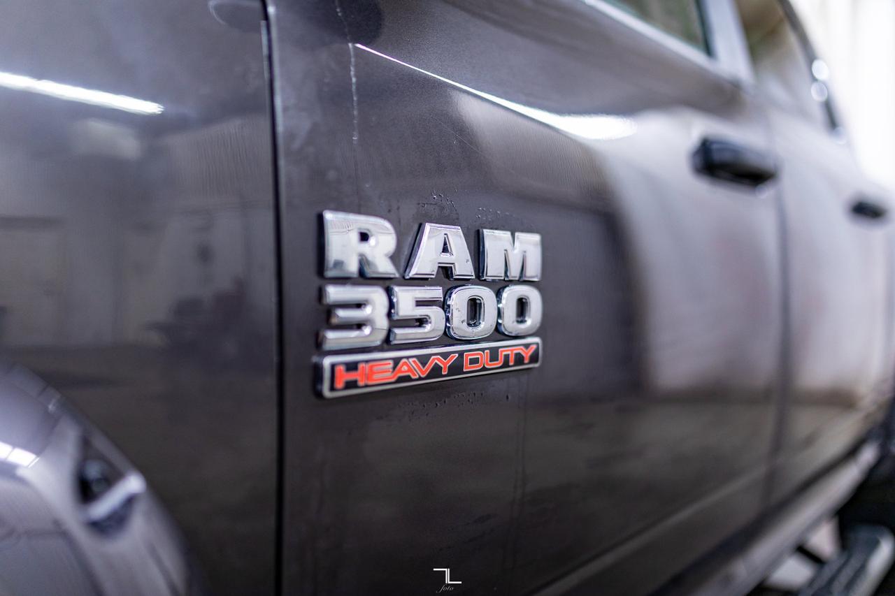2017 Ram 3500 4x4 Crew Cab SLT Diesel Manual Lift BCam Red Deer AB