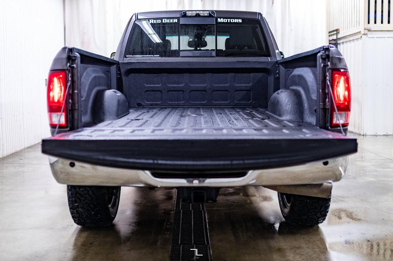 2017 Ram 3500 4x4 Crew Cab SLT Diesel Manual Lift BCam Red Deer AB