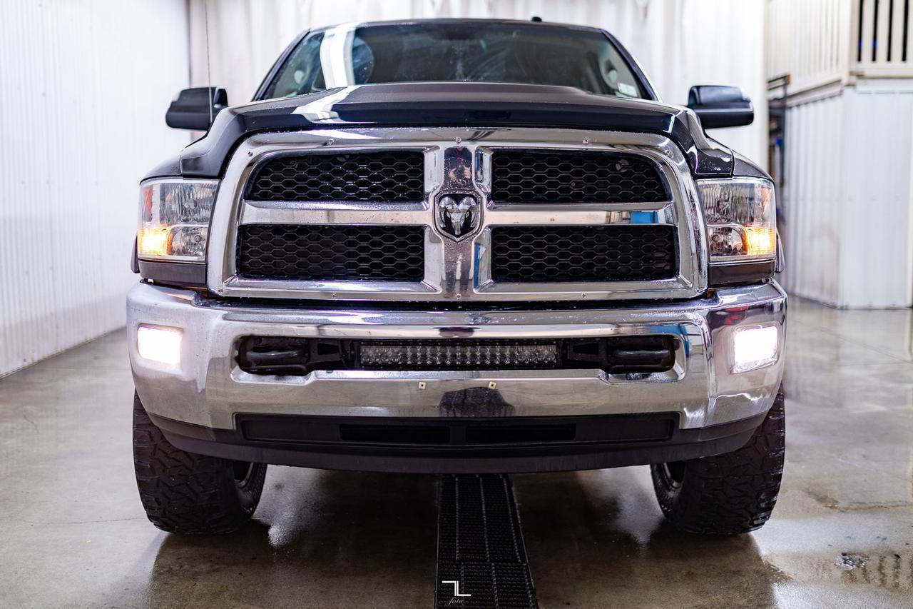 2017 Ram 3500 4x4 Crew Cab SLT Diesel Manual Lift BCam Red Deer AB