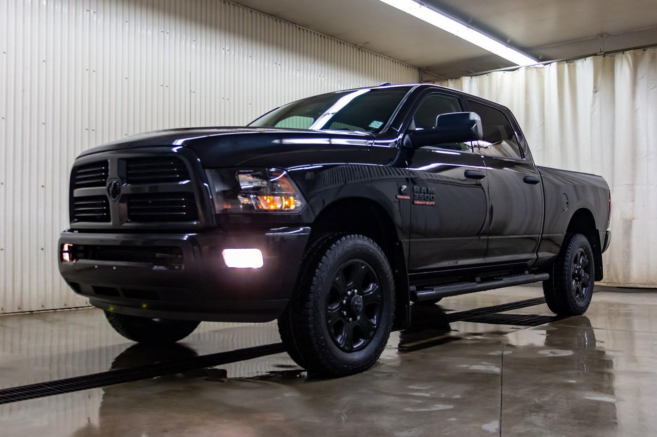 2017 Ram 3500 4x4 Crew Cab SLT Diesel Nav BCam Red Deer AB
