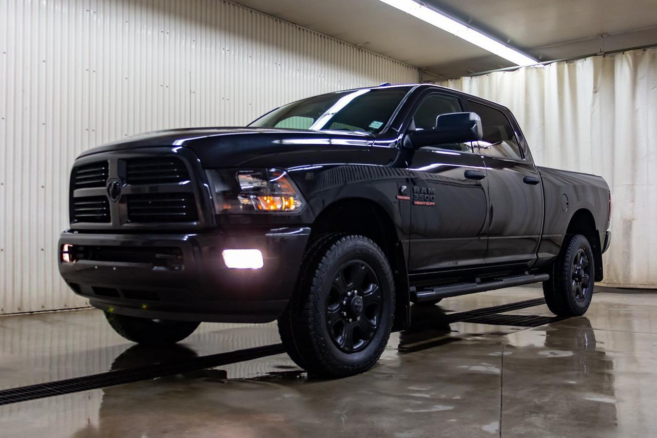 2017 Ram 3500 4x4 Crew Cab SLT Diesel Nav BCam Red Deer AB