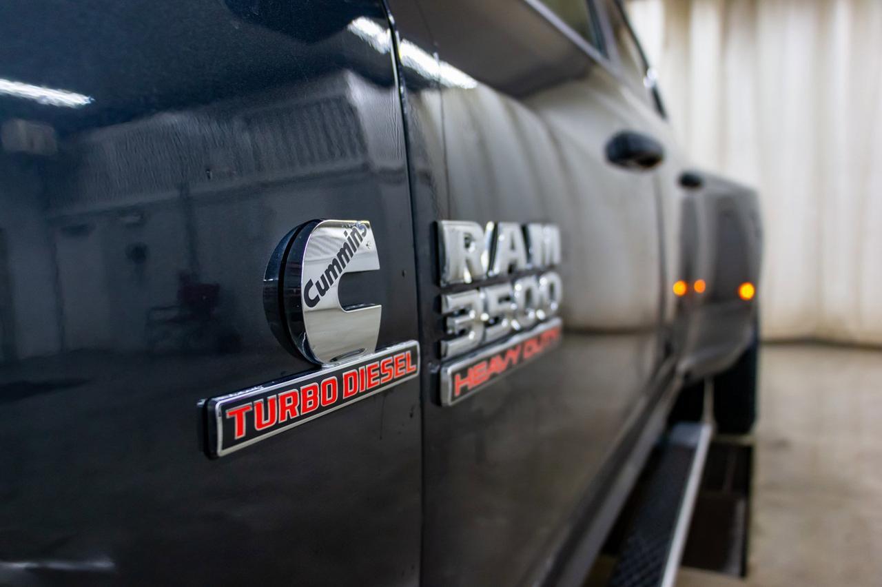 2017 Ram 3500 4x4 Crew Cab SLT Diesel Remote Start Red Deer AB