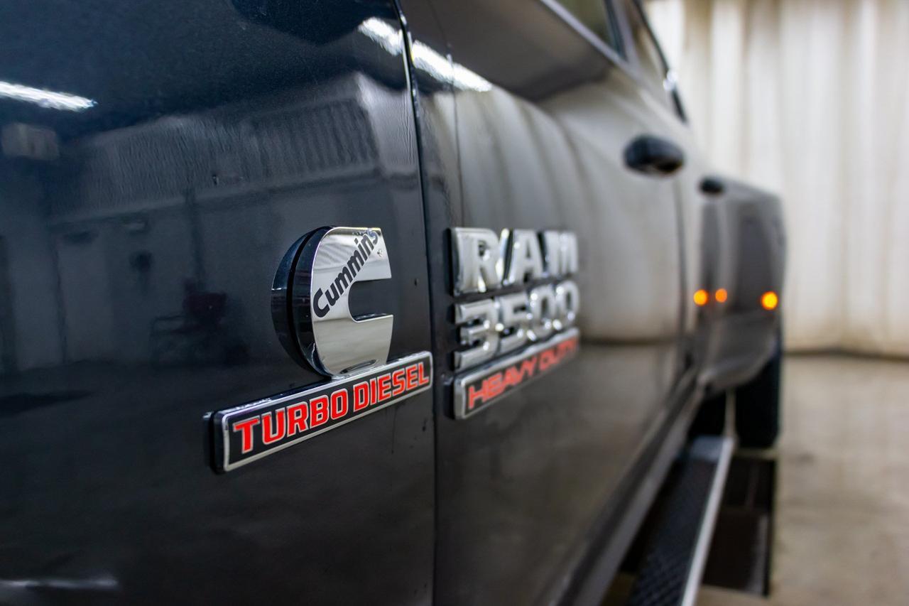 2017 Ram 3500 4x4 Crew Cab SLT Diesel Remote Start Red Deer AB