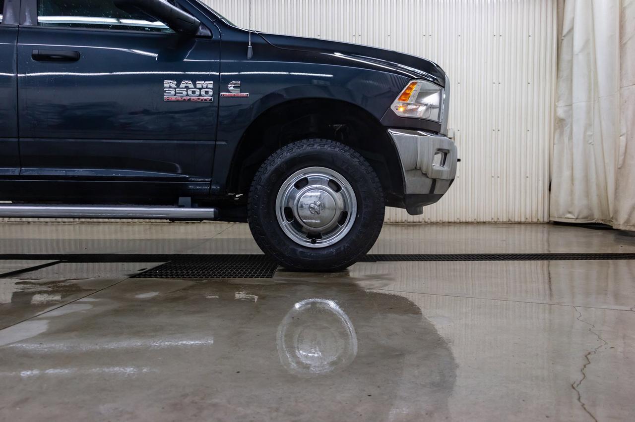 2017 Ram 3500 4x4 Crew Cab SLT Diesel Remote Start Red Deer AB