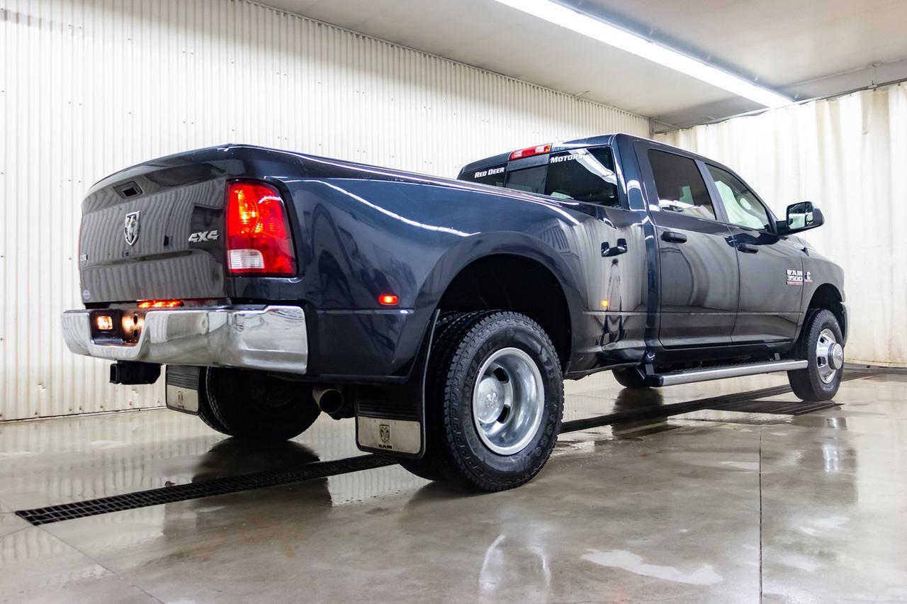 2017 Ram 3500 4x4 Crew Cab SLT Diesel Remote Start Red Deer AB