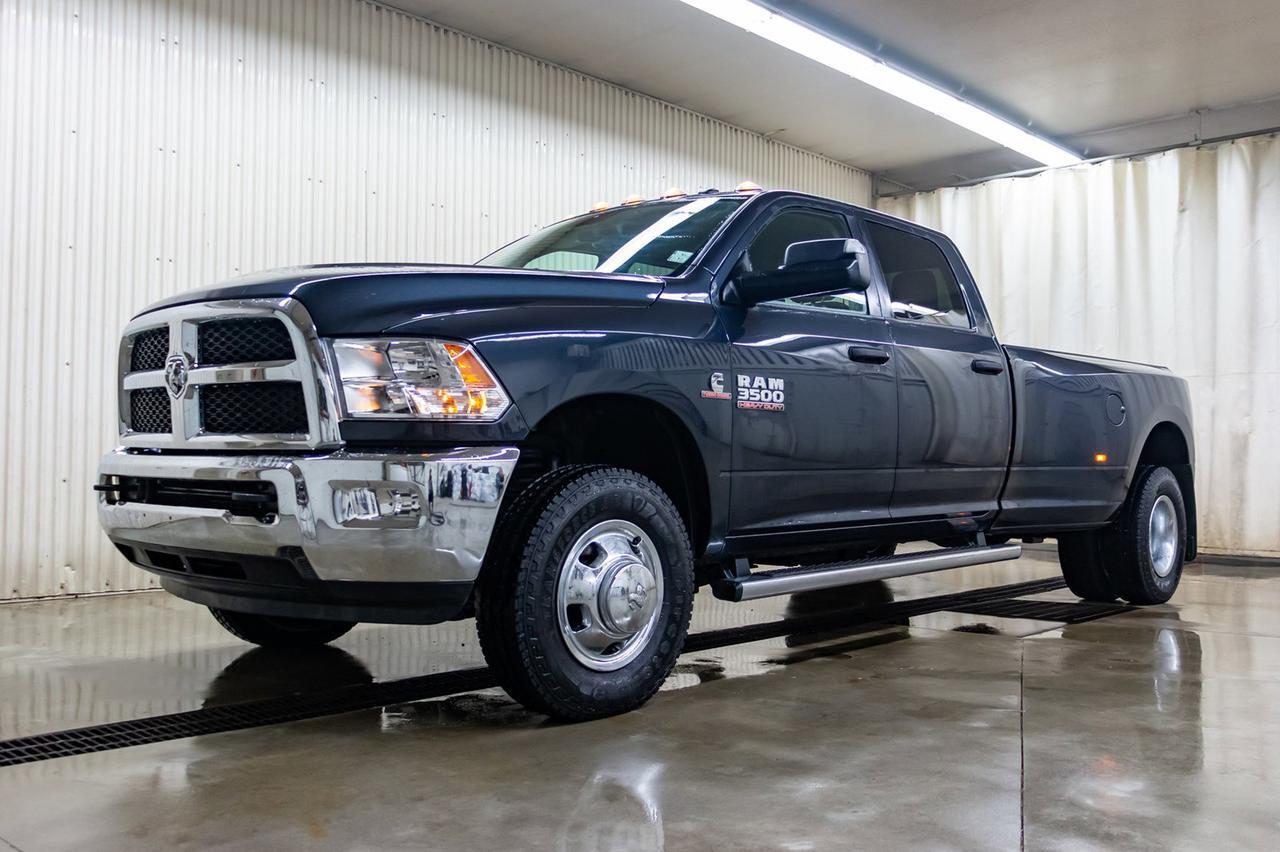 2017 Ram 3500 4x4 Crew Cab SLT Diesel Remote Start Red Deer AB
