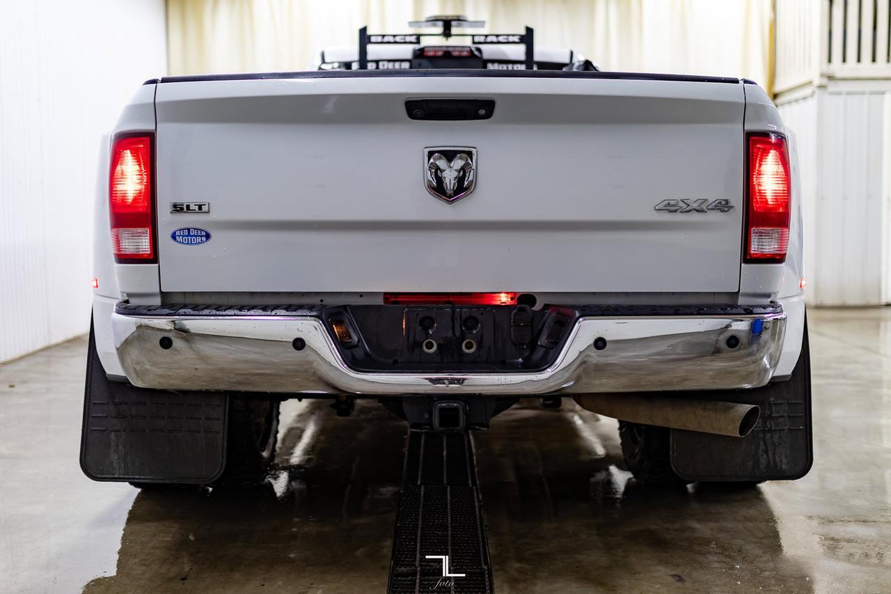 2017 Ram 3500 4x4 Crew Cab SLT Dually Diesel AISIN Nav BCam Red Deer AB