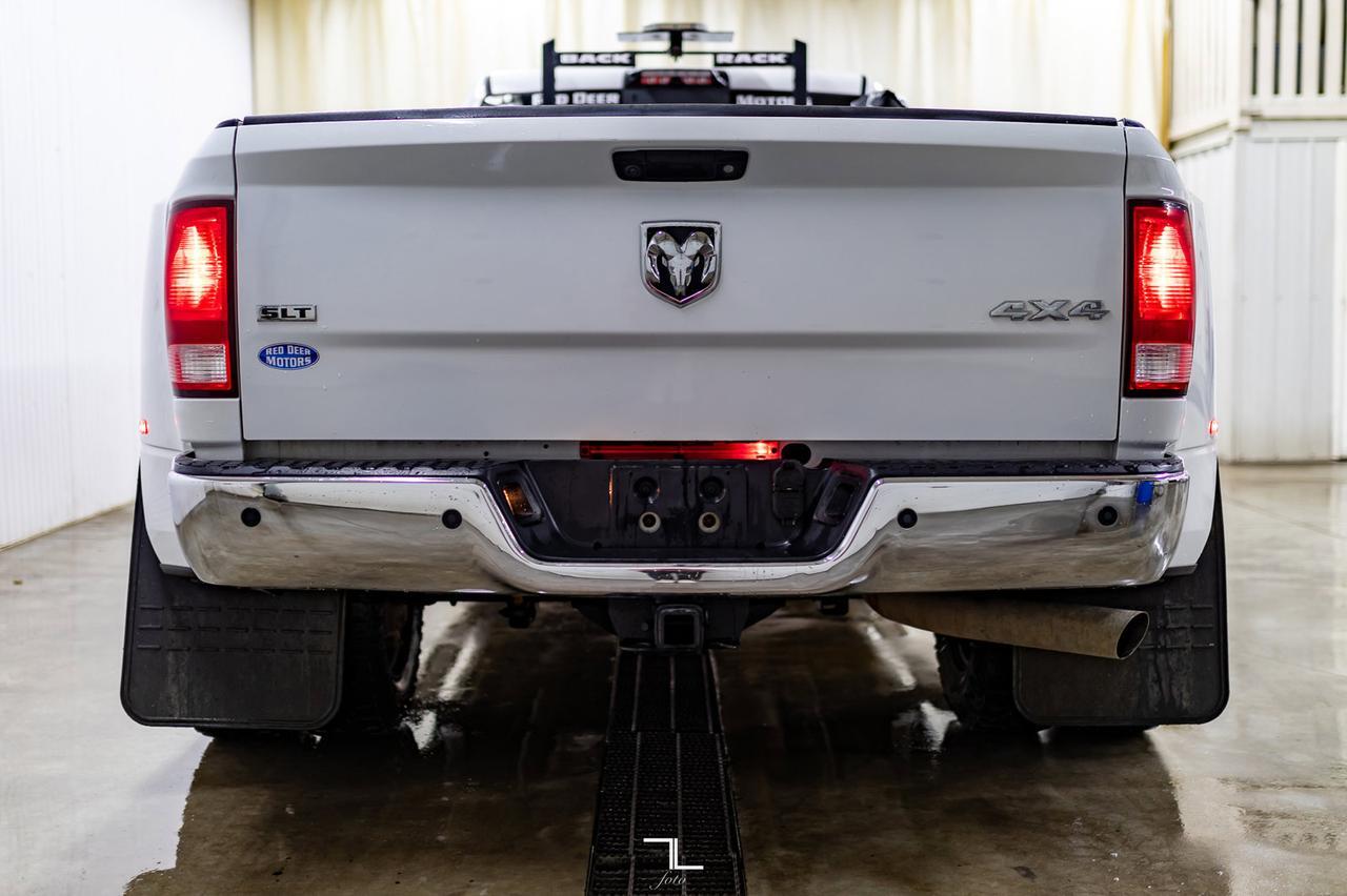 2017 Ram 3500 4x4 Crew Cab SLT Dually Diesel AISIN Nav BCam Red Deer AB