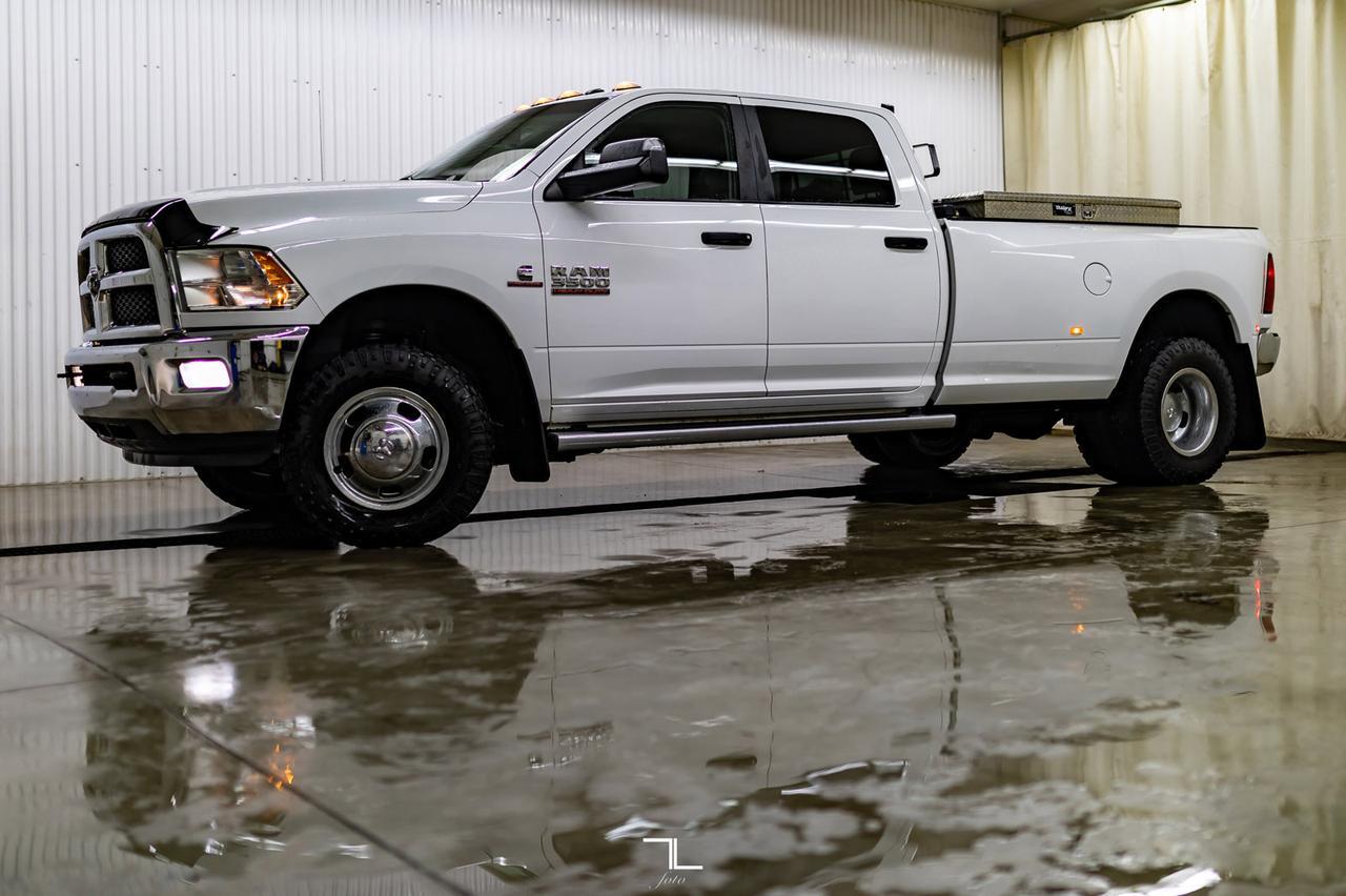 2017 Ram 3500 4x4 Crew Cab SLT Dually Diesel AISIN Nav BCam Red Deer AB