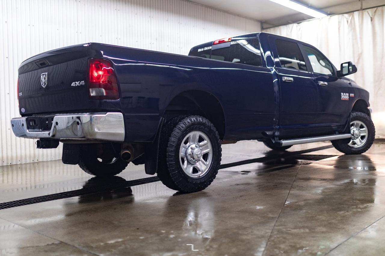 2017 Ram 3500 4x4 Crew Cab SLT Longbox HEMI BCam Red Deer AB