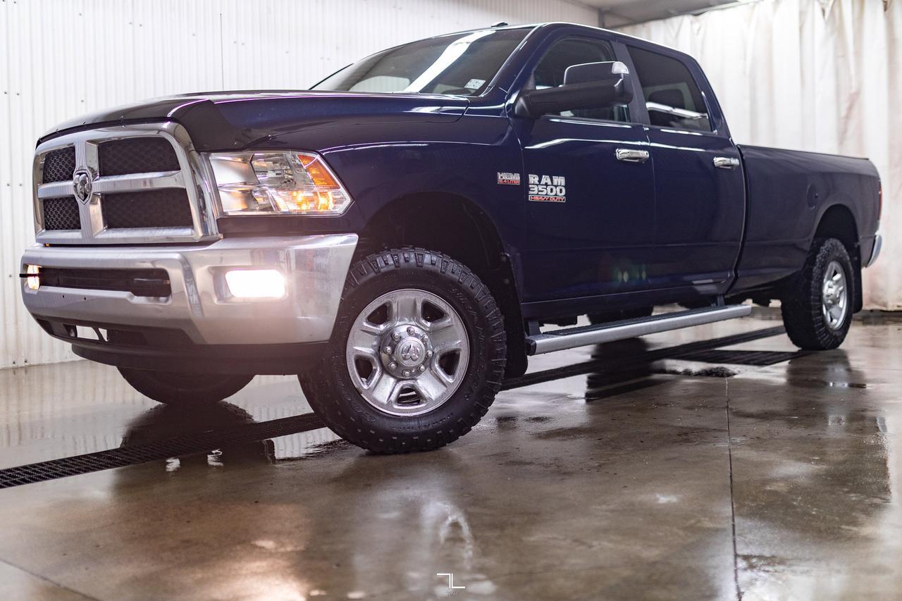 2017 Ram 3500 4x4 Crew Cab SLT Longbox HEMI BCam Red Deer AB