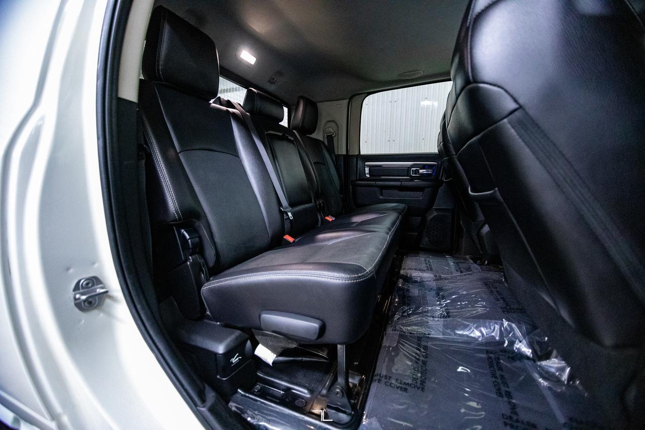 2017 Ram 3500 4x4 Mega Cab Laramie Diesel AISIN Leather Roof Nav BCam Red Deer AB