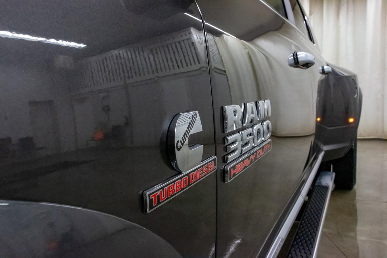 2017 Ram 3500 4x4 Mega Cab Limited Dually Diesel Red Deer AB