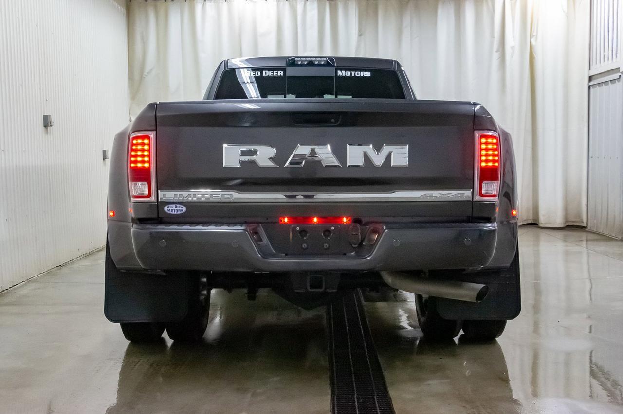 2017 Ram 3500 4x4 Mega Cab Limited Dually Diesel Red Deer AB