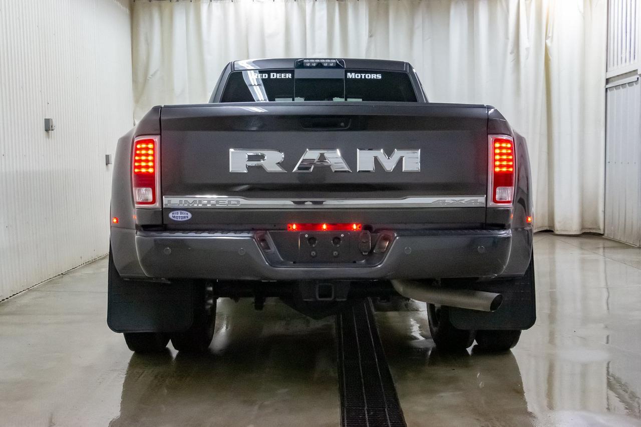 2017 Ram 3500 4x4 Mega Cab Limited Dually Diesel Red Deer AB