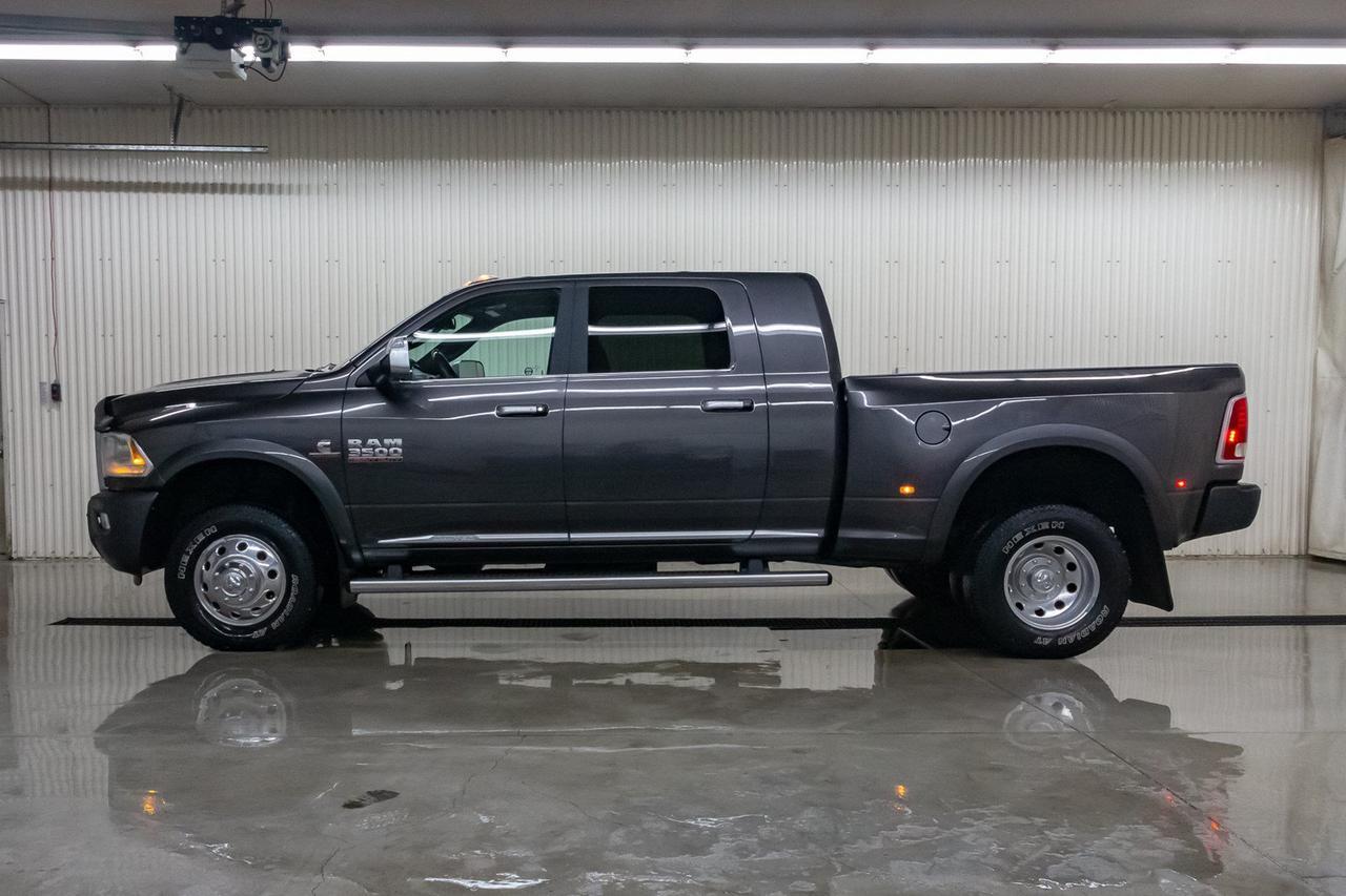 2017 Ram 3500 4x4 Mega Cab Limited Dually Diesel Red Deer AB