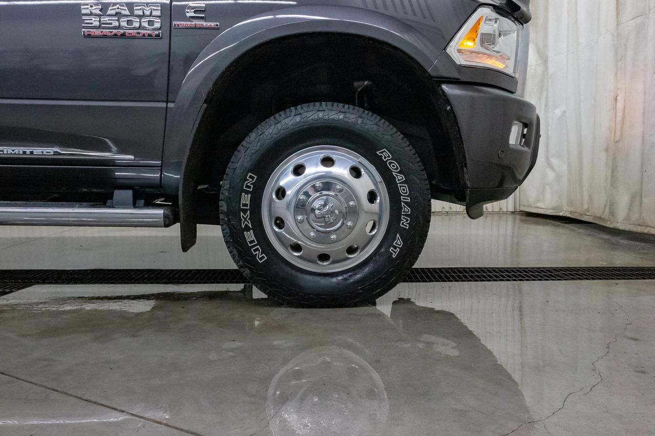 2017 Ram 3500 4x4 Mega Cab Limited Dually Diesel Red Deer AB