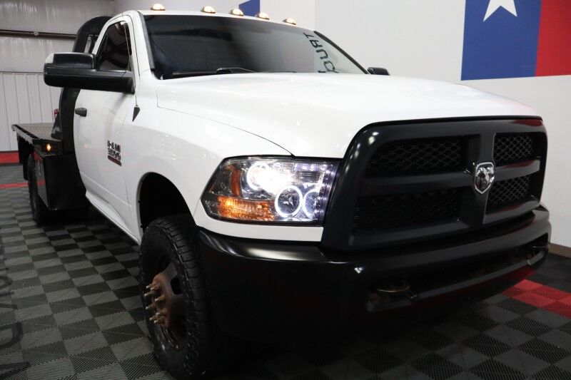 2017 Ram 3500 Chassis Cab Tradesman 6.7L Diesel AISIN Flatbed Dually Tool Boxes Arlington TX