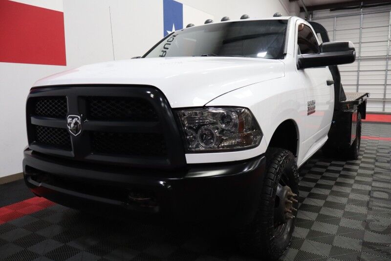 2017 Ram 3500 Chassis Cab Tradesman 6.7L Diesel AISIN Flatbed Dually Tool Boxes Arlington TX