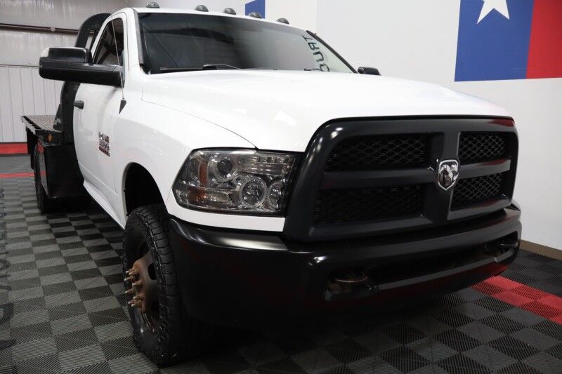 2017 Ram 3500 Chassis Cab Tradesman 6.7L Diesel AISIN Flatbed Dually Tool Boxes Arlington TX