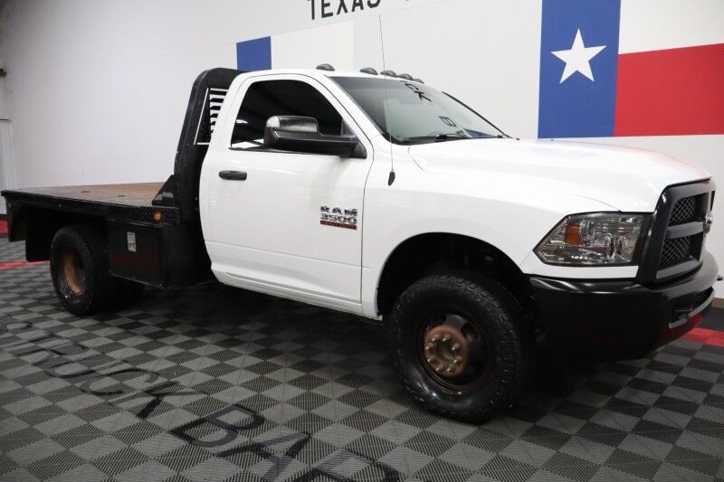 2017 Ram 3500 Chassis Cab Tradesman 6.7L Diesel AISIN Flatbed Dually Tool Boxes Arlington TX