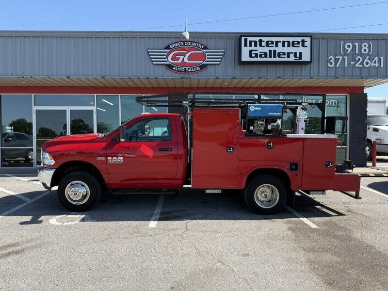 2017 Ram 3500 DRW 6.4L Hemi Utility w/ Crane Tradesman Collinsville OK