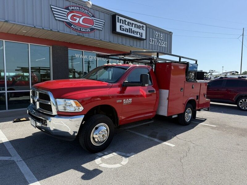 2017 Ram 3500 DRW 6.4L Hemi Utility w/ Crane Tradesman Collinsville OK
