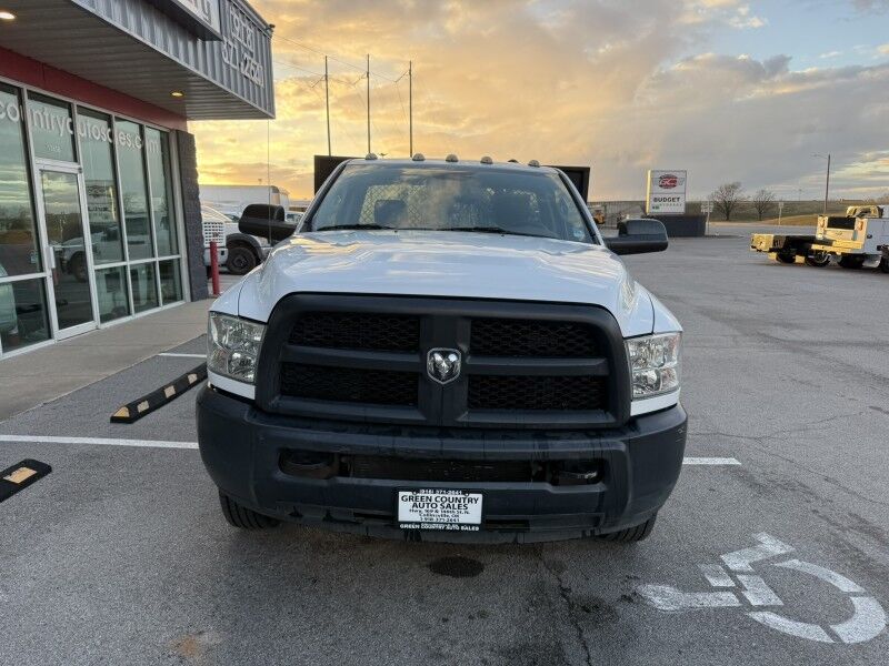 2017 Ram 3500 DRW Diesel 6-Speed Flatbed w/ Pump Tank Tradesman Collinsville OK