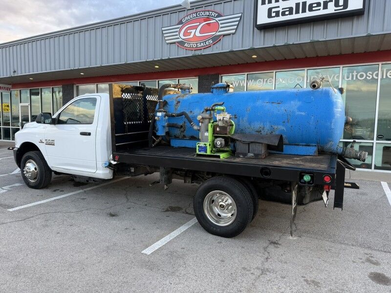 2017 Ram 3500 DRW Diesel 6-Speed Flatbed w/ Pump Tank Tradesman Collinsville OK
