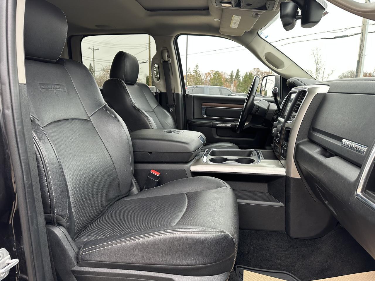 2017 Ram 3500 Laramie | Deleted | 4.5IN Lift Kit | 35IN Tires | 20IN XD Wheels | Night Edition | Sunroof | Leather Redwater AB
