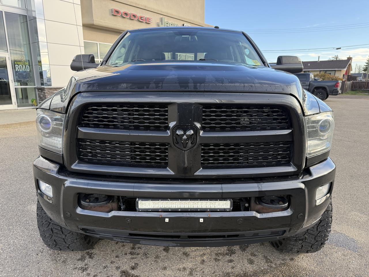 2017 Ram 3500 Laramie | Deleted | 6" Lift Kit | 35" Tires | 20" XD Wheels | Night Edition | Sun Roof | Leather Redwater AB