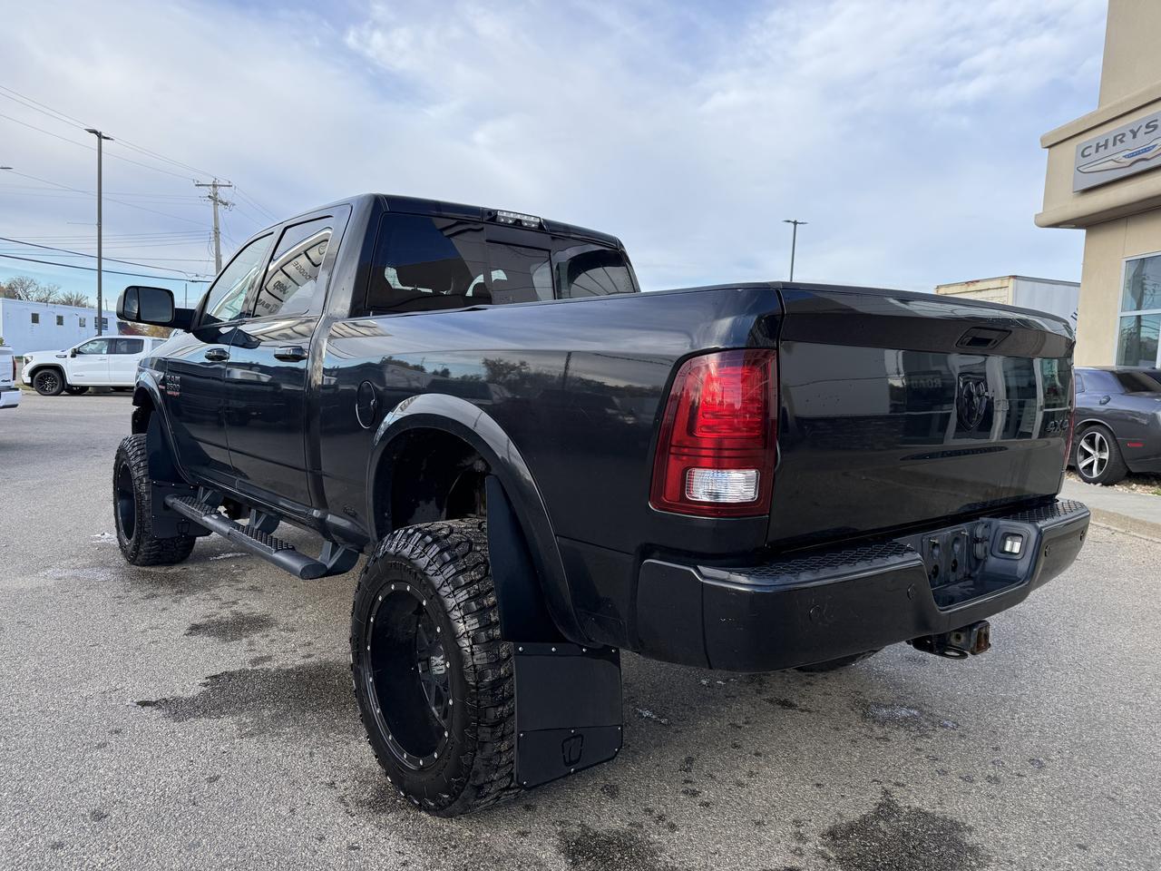 2017 Ram 3500 Laramie | Deleted | 6" Lift Kit | 35" Tires | 20" XD Wheels | Night Edition | Sun Roof | Leather Redwater AB
