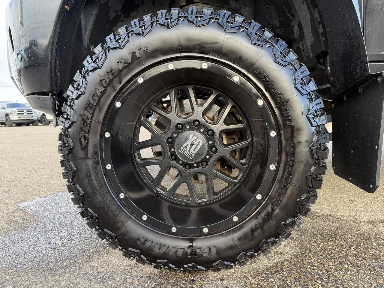 2017 Ram 3500 Laramie | Deleted | 6" Lift Kit | 35" Tires | 20" XD Wheels | Night Edition | Sun Roof | Leather Redwater AB