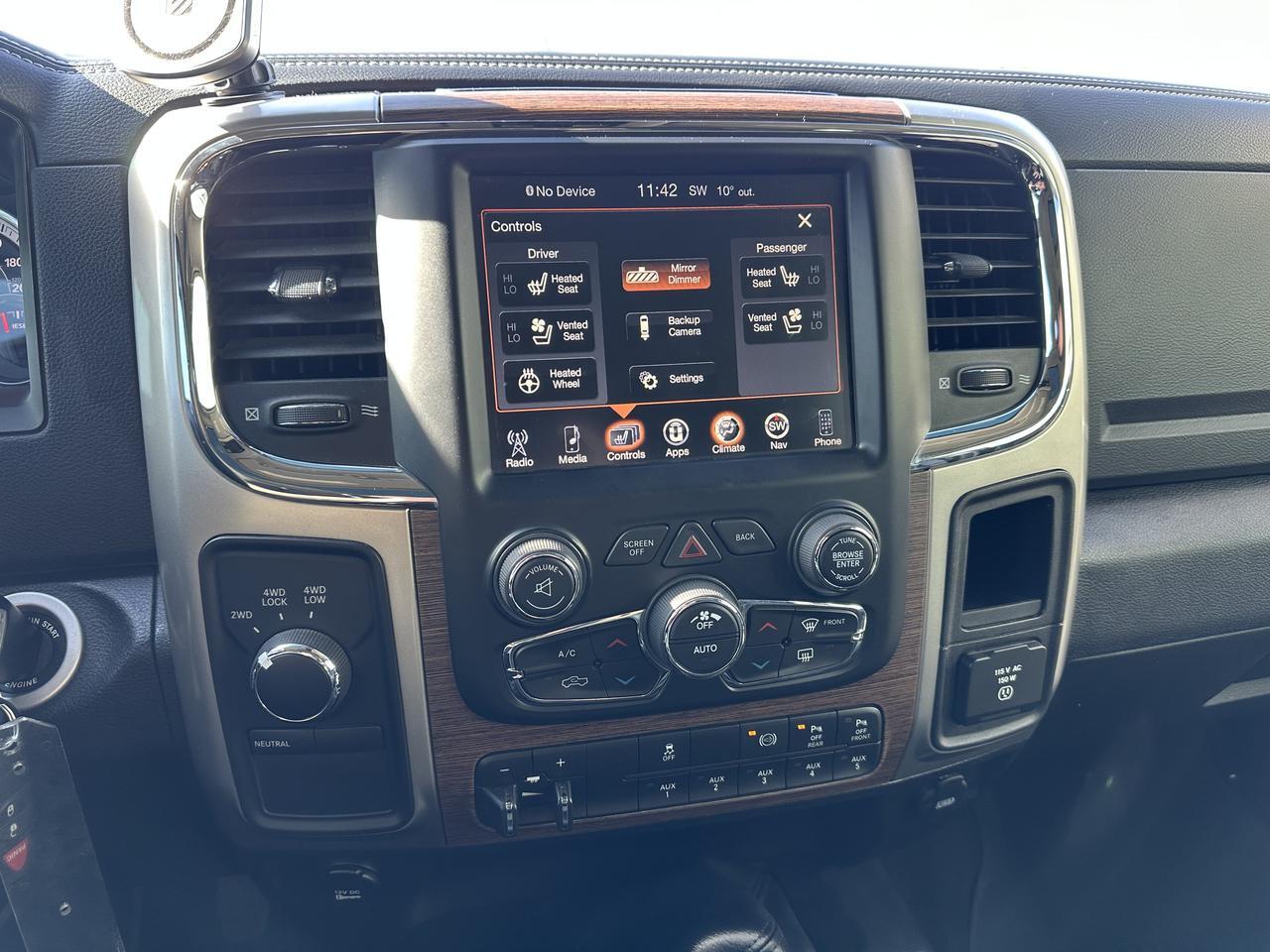 2017 Ram 3500 Laramie | RARE G56 MANUAL | Mega Cab | DELETED | Level Kit | Night Edition | Sun Roof Redwater AB
