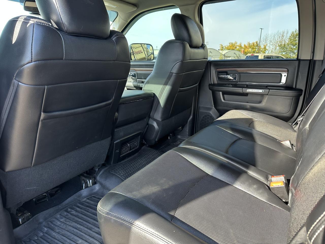 2017 Ram 3500 Laramie | RARE G56 MANUAL | Mega Cab | DELETED | Level Kit | Night Edition | Sun Roof Redwater AB