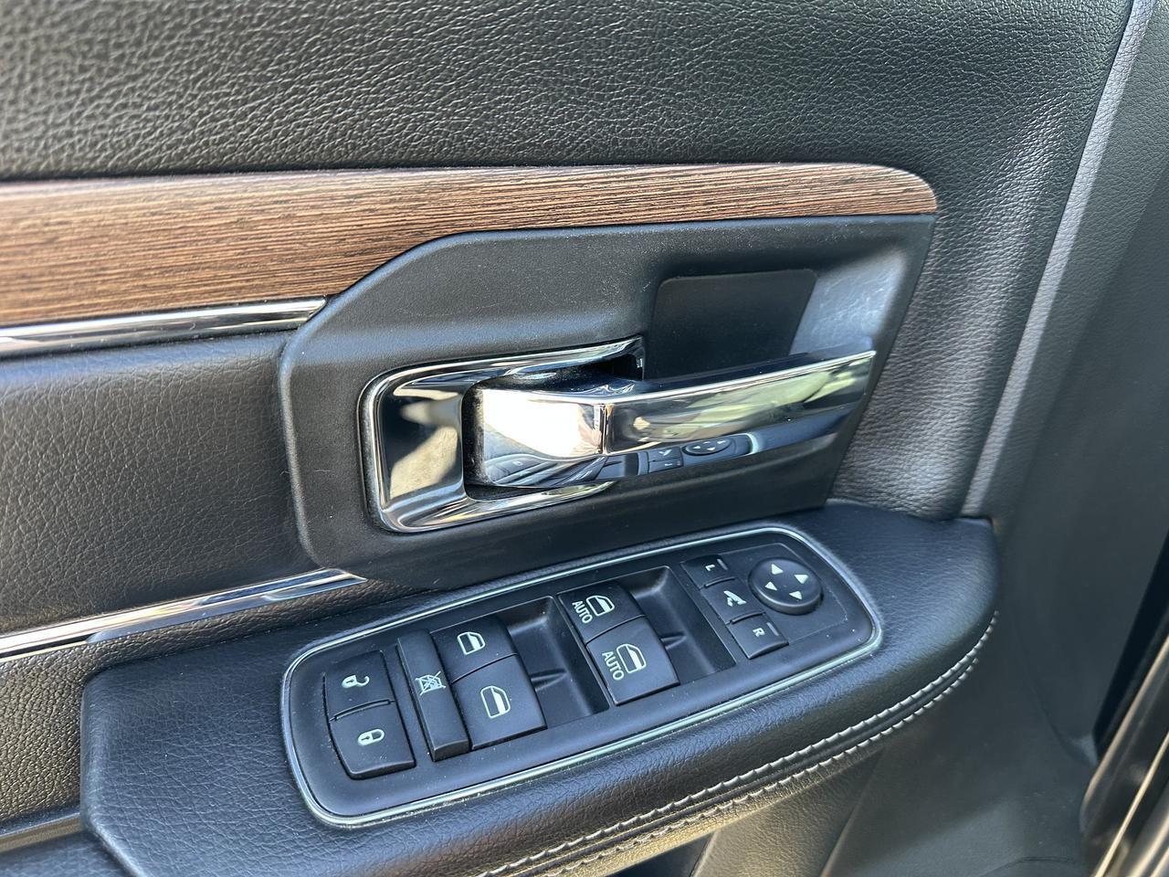 2017 Ram 3500 Laramie | RARE G56 MANUAL | Mega Cab | DELETED | Level Kit | Night Edition | Sun Roof Redwater AB