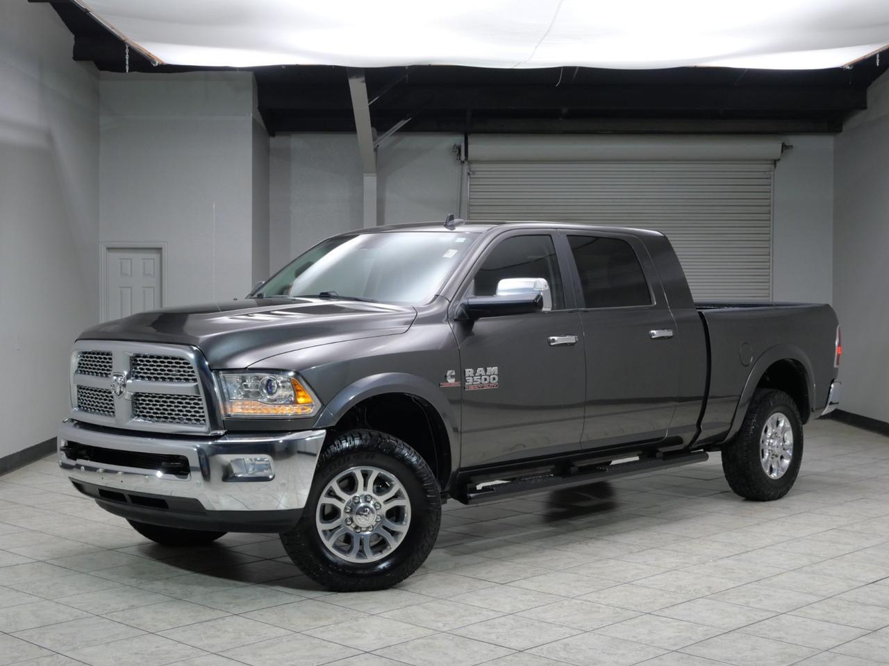 2017 Ram 3500 Laramie Mega Cab SRW AISIN 6.7L Cummins 4x4 Mansfield TX