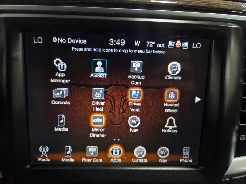 2017 Ram 3500 Limited Mega Cab 6.7L Diesel AISIN Trans GPS Camera Sunroof FREE WARRANTY Arlington TX