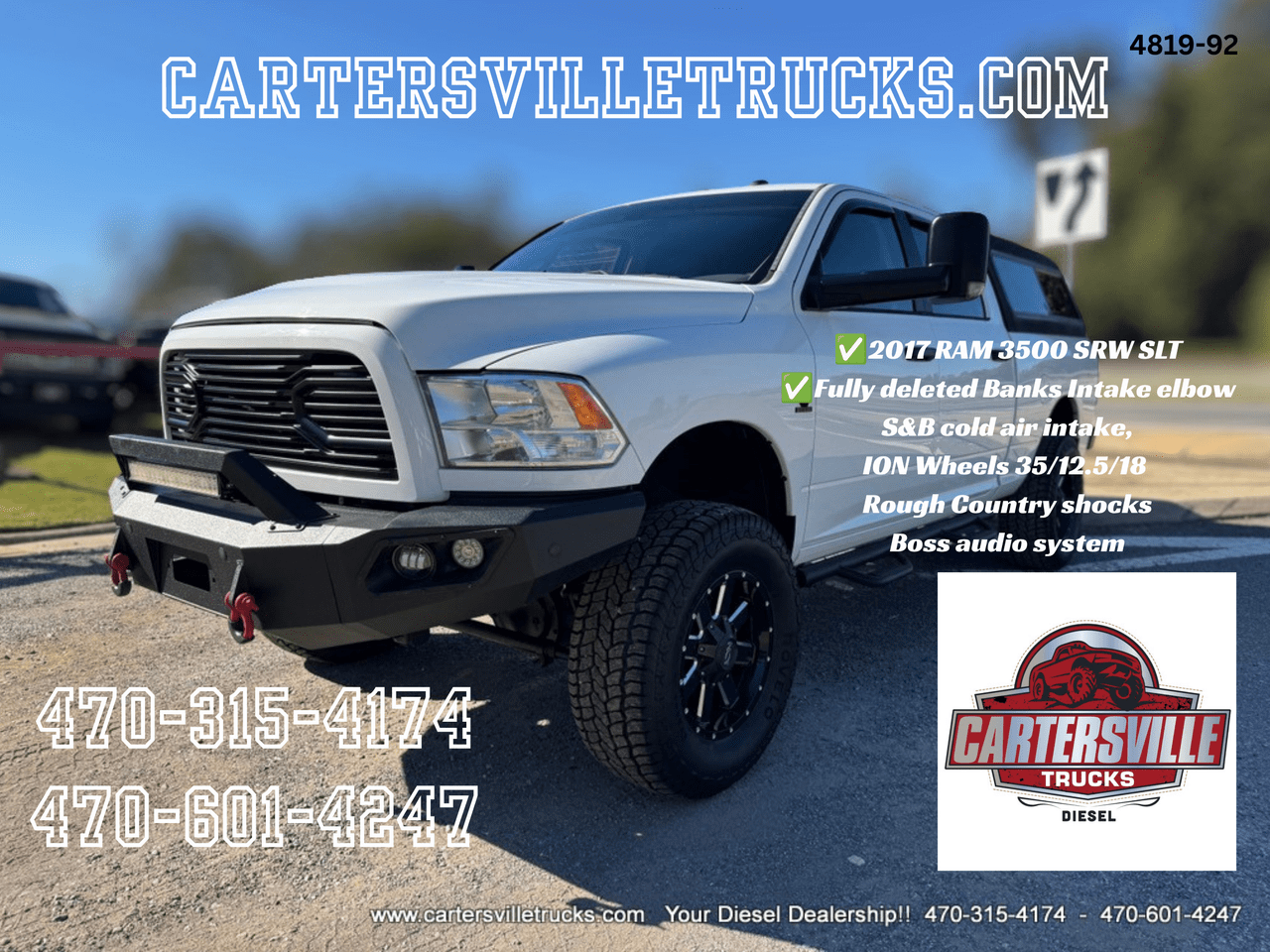 2017 Ram 3500 SLT