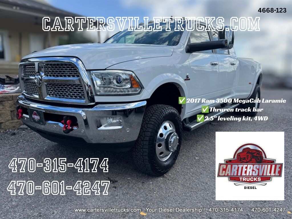 2017 Ram 3500 SOLD SOLD SOLD*** Laramie MegaCab 4x4 - DUALLY